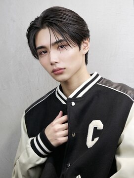 ザサードヘアー 千葉(THE 3rd HAIR) MEN'S HAIR/千葉駅/シースルーセンターパート ニュアンスパーマ