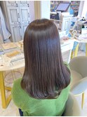 赤味少なめ透明感ブラウン