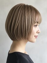 ハピネス 西大寺店(Happiness)&nbsp;【30代・40代奈良】まとまり艶ショートボブ/髪質／うるは