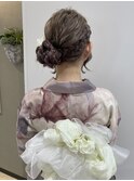 浴衣着付けヘアセット