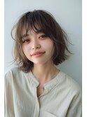 ボブ/外ハネボブ/似合わせ/顔周り/【lana hair新宿】