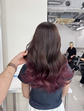 アライブ ハラジュク(ALIVE harajuku) 【ALIVE yu-ki ピンクラベンダーのグラデーションカラー】