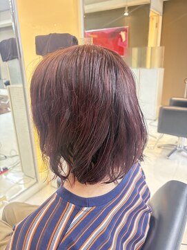 シャンプーボーイエイムス(SHAMPOO BOY aims) レッドブラウンカラー