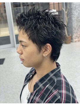 デュー 栄(DEW) 【DEW】スパイキーショート/ツイストピンパーマ