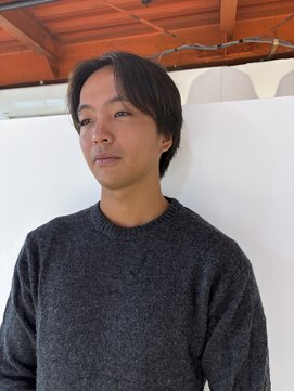 ハイプ(HYPE) メンズショート/センターパート/メンズパーマ