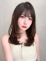 アグノス 青山(Agnos)&nbsp;外ハネボブ黒髪愛され小顔似合わせカットクラゲヘアー艶感