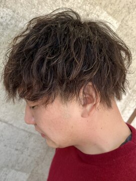 波巻き/ツイストスパイラル/メンズパーマ