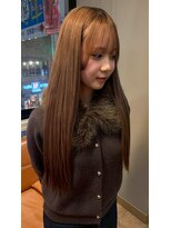 パーミル ヘア クマモト(permille ‰ hair Kumamoto)&nbsp;ピンク×ベージュ