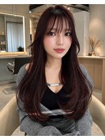 エレノア 武蔵小杉店(Eleanor) グレージュカラーレイヤーカット透明感カラーブリーチなし