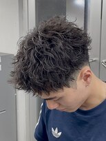 オーバル ジングウマエ(OVARL jingumae) ピンパーマツイストスパイラルスパイカーショート