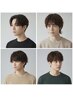 【メンズ限定】カット＋ニュアンスパーマ＋眉カット　12100円→