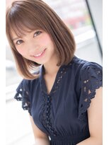 ユーフォリア 銀座本店(Euphoria)&nbsp;山村/大人可愛いボブ/小顔/髪質改善ストレート/ストカール銀座