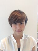 大人可愛いマッシュショートスタイル☆