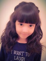 ブルーフェアリー(Blue Fairy)&nbsp;【BLUEFAIRY】ゆるふわガーリー★キッズパーマ