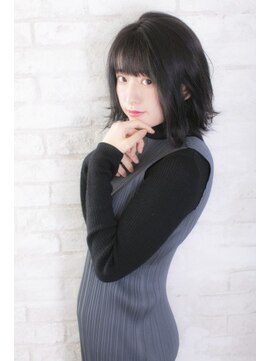 アジールヘア 池袋東口店(agir hair) ニュアンスハネ感ボブ【池袋】【池袋東口】【池袋駅１分】