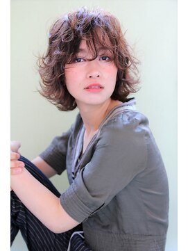 ヘアーアンドメイク シーク 吉祥寺(HAIR&MAKE SeeK) 『簡単スタイリング』くしゃっと無造作ボブ☆