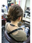 ルーズアップ（ヘアセット）