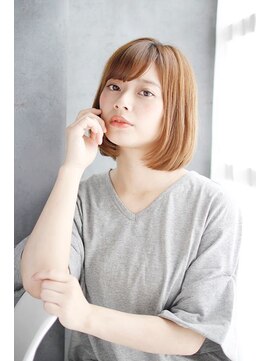 プティルカ ディーシー本店(PutiLuca D.C.) ハイトーンボブのワンカールスタイル