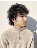 【BLANCO】マッシュウルフ×ツイストスパイラルパーマ