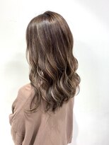 アッシュ 高円寺店(Ash) 白髪隠しハイライト×グレージュ