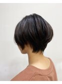 丸みショートボブ
