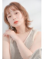 ロージー 北上川岸店(Rosy) ネオウルフ×透明感アプリコットベージュ