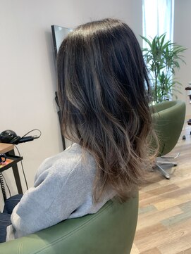 ヘアースパリゾート リアン 燕三条店(Lien) ハイライト_バレイヤージュ