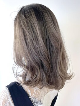 アイティーバイアルバム 下北沢店(IT by ALBUM) ハイグラグレージュ_ショコラベージュボブルフ_ba341151