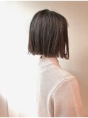 切りっぱなしカジュアルボブ【AND CHILL渋谷】