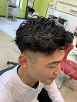 サロン ド ロイ(Salon de Roi)&nbsp;アシメアップバングパーマ