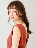 リトル 仙台(little)&nbsp;小顔シースルーベージュベビーバング