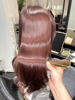 ラブクロム トウキョウ(LOVECHROME TOKYO) 縮毛矯正髪質改善トリートメント美髪ブリーチなしピンクカラー