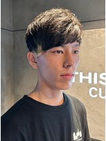 ディスイズバーバー(THIS IS BARBER)&nbsp;マッシュショート 束感 フェイスフレーミング∞ 【札幌】