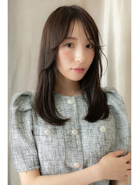 カバーヘアアンドスパ ブリス 浦和(COVER HAIR&SPA bliss) グレージュアッシュ美髪ヘルシースタイルレイヤーロングY浦和