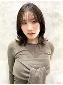 ［新潟/万代］美髪切りっぱなしボブミディアムレイヤー