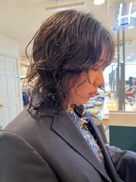 シム 千葉(sim) ニュアンスパーマ/ウェットヘア/レイヤーカット[千葉駅]