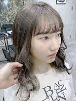ラック 本厚木店(LUCK)&nbsp;グレージュ/イヤリングカラー/ケアブリーチ/ブリーチ