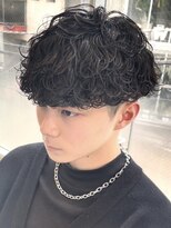 リット バイ フィフス 鹿児島中央駅店(Lit. by fifth)&nbsp;メンズパーマ波巻きパーマツイストスパイラルシャドウパーマ30代