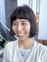 ナループロアボタン(Nalu pu loa BOTAN) ミニボブパーマ