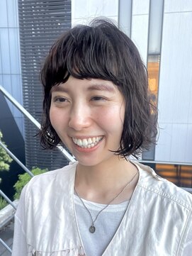 ナループロアボタン(Nalu pu loa BOTAN) ミニボブパーマ