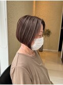 白髪ぼかし/白髪ぼかしハイライト/脱白髪染め/白髪染め/透明感