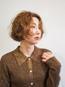 ベンジー 名駅店(benji) 外国人風ボブパーマ