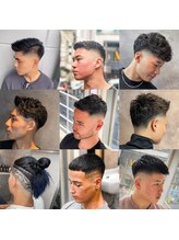 メグロバーバーショップロッポンギ 目黒六(MEGURO BARBER SHOP 6PPONGI) 男磨きフェードスタイル