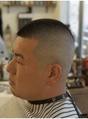 バズカット　坊主　スキンフェード