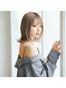 【CHIYO指名限定】カット+活かす白髪ぼかしハイライト+トリートメント8250円