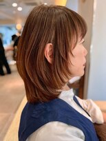 フリップビーアヴェダ(FLIP B AVEDA) 本八幡×顔周り×レイヤーカット×ミディアム