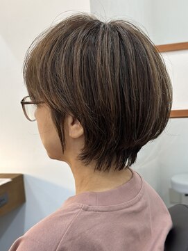 ヘアーテラスエム 奈良店(hair terrace M) 白髪ぼかしハイライト