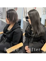 あるじゃんすー 岡山店&nbsp;ダークグレー#シールエクステ#韓国#ホワイトグレージュ#