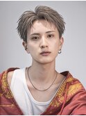 韓国ベリーショートアップバングコンマバング