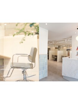 半個室のプライベート空間で自分のためだけの時間を過ごせます＊Chal Lier de LUXEで自分へのご褒美を◇